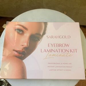 Eyebrow lamination kit by Sarah Gold. Brand New in box never been used or opened
